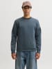 Jack & Jones Sweatshirt in Blau/ Grau