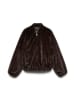 Vero Moda Teddyjacke in Duneklbraun