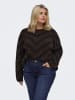 ONLY Carmakoma Pullover in Braun