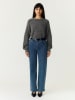 YAS Pullover in Anthrazit