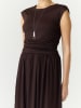 YAS Kleid in Dunkelbraun