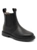 bisgaard Leder-Chelsea-Boots "Pippi" in Schwarz