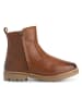 TRAVELIN' Leder-Boots "Bronderslev" in Hellbraun