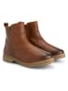 TRAVELIN' Leder-Boots "Bronderslev" in Hellbraun