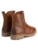 TRAVELIN' Leder-Boots "Bronderslev" in Hellbraun