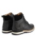 TRAVELIN' Leder-Boots "Lindved" in Schwarz