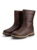 TRAVELIN' Leren boots "Nexo" bruin