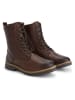 TRAVELIN' Leder-Boots "Trysil" in Braun