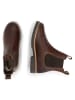 TRAVELIN' Leren chelseaboots "Tversted" bruin