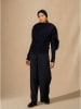 Perfect Cashmere Kaschmir-Stirnband "Javoi in Dunkelblau