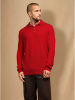 Perfect Cashmere Kasjmieren trui "Spencer" rood