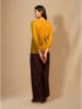 Perfect Cashmere Kaszmirowy sweter "Vanessa" w kolorze żółtym