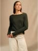Perfect Cashmere Kasjmieren trui "Megan" kaki