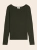 Perfect Cashmere Kasjmieren trui "Megan" kaki
