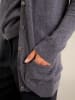 Perfect Cashmere Kaschmir-Cardigan "Pearl" in Anthrazit