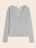 Perfect Cashmere Kasjmieren vest "Paige" grijs