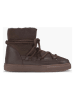 Leder-Winterboots in Braun