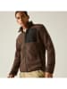 Fleecejacke "Frankie Borg" in Braun
