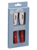 Kilner 2tlg. Messer-Set in Rot