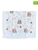 Clayre & Eef 2er-Set: Gästehandtücher in Weiß/ Braun - (L)66 x (B)40 cm