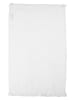 Clayre & Eef 2-delige set: gastendoeken  wit/bruin - (L)66 x (B)40 cm