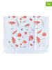 Clayre & Eef 2er-Set: Gästehandtücher in Weiß/ Rot - (L)66 x (B)40 cm