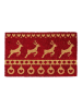 Clayre & Eef Kokosdeurmat rood - (L)75 x (B)45 cm