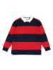 Tommy Hilfiger Poloshirt in Rot/ Dunkelblau