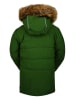 Peek U Parka zimowa "West" w kolorze zielonym