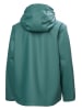 Helly Hansen Kurtka przeciwdeszczowa "Moss" w kolorze turkusowym