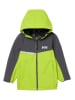 Helly Hansen Kurtka przeciwdeszczowa "Shelter" w kolorze zielono-antracytowym