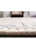 Safavieh Woll-Teppich "Roby" in Blau/ Creme