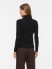 Vila Rollkragenpullover in Schwarz