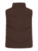 Vila Doorgestikte bodywarmer bruin