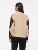 Vila Trui beige/bordeaux