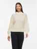 Vila Pullover in Creme