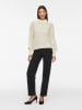 Vila Pullover in Creme
