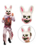 Widmann 2-delige kostuum "ZOMBIE BUNNY" wit