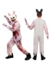 Widmann 2-delige kostuum "ZOMBIE BUNNY" wit