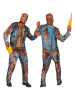 Widmann 4tlg. Kostüm "ZOMBIE FAST COSTUME" in Bunt