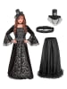 Widmann 3-delige kostuum "DARK COUNTESS" zwart