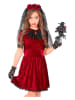 Widmann 3-częściowy kostium "GOTHIC VAMPIRE BRIDE" w kolorze czerwonym