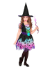 Widmann 2-częściowy kostium "WITCH" w kolorze czarnym ze wzorem