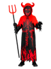 Widmann 2-delige kostuum "BURNING DEVIL REAPER" zwart/rood
