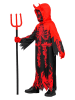 Widmann 2-delige kostuum "BURNING DEVIL REAPER" zwart/rood