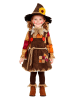 Widmann 4-delige kostuum "SCARECROW" bruin/oranje