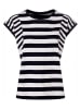 Heine Shirt in Weiß/ Schwarz
