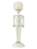 J Line Dekofigur "Nussknacker" in Weiß - (B)5 x (H)19 x (T)6 cm