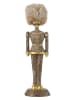 J Line Dekofigur "Nussknacker" in Braun - (B)5 x (H)19 x (T)6 cm