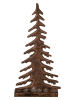 J Line Dekoaufsteller "Kiefer" in Kupfer - (B)18 x (H)33 x (T)5 cm